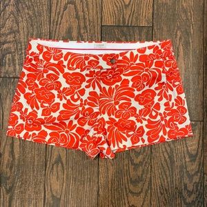 Patterned J Crew Shorts
